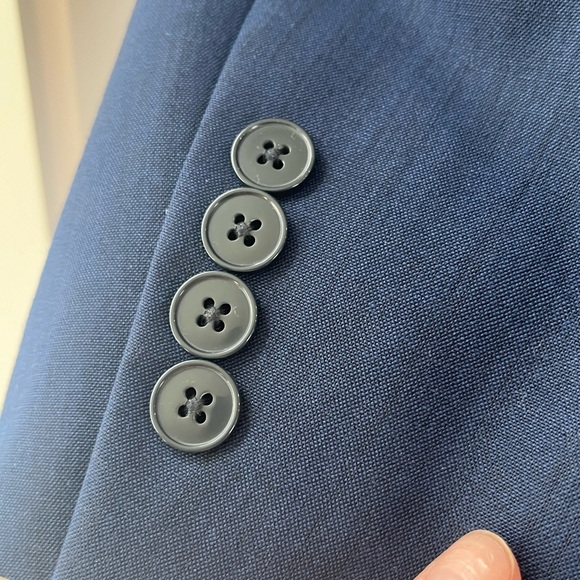 Calvin Klein Slim Fit Navy Suit - Picture 6 of 6